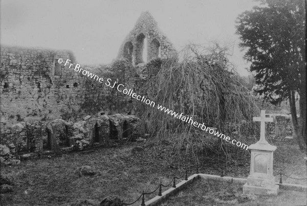 ATHASSEL PRIORY  CLOISTER GARTH AND CHAPTER ROOM